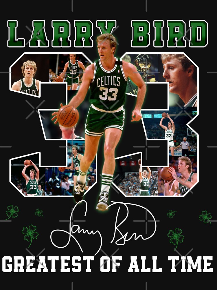 Larry Bird Larry Legend Boston Basketball Legend Signature Vintage Shirt