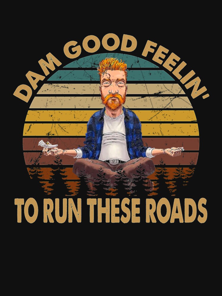 Retro Run These Roads Tyler Darling Childers Art Shirt