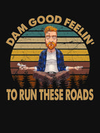 Retro Run These Roads Tyler Darling Childers Art Shirt