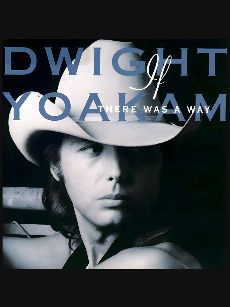 Dwight Yoakam Vintage Country Portrait In Western Style Shirt