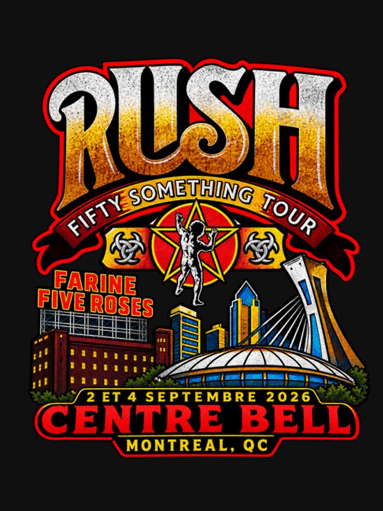 Rush Montreal QC Canada 2026 Shirt