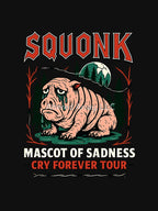 Squonk Cry Forever Tour Emo Cryptid Band Design Shirt