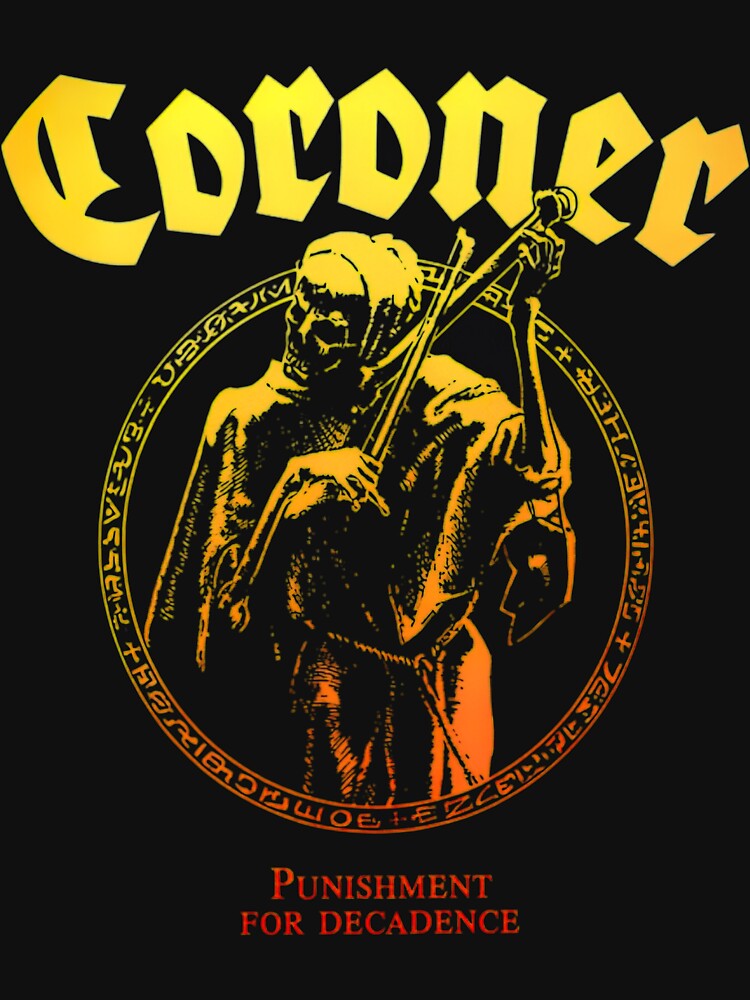 Coroner Thrash Metal Shirt