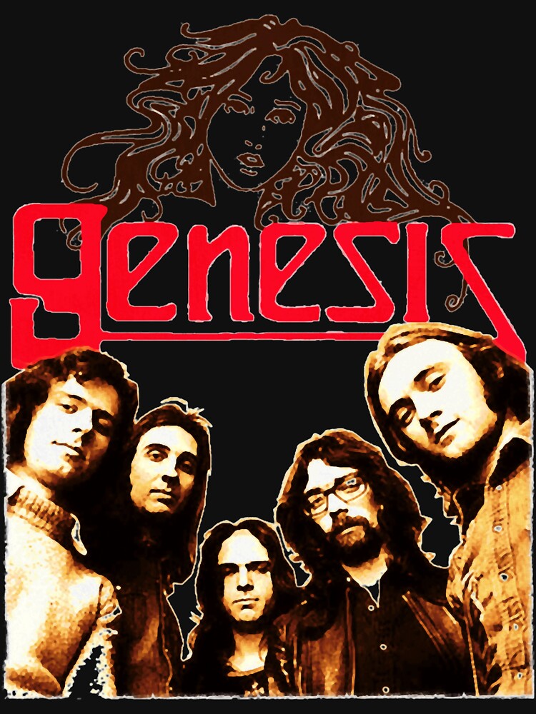 Sports Vintage Retro Genesis Band Shirt