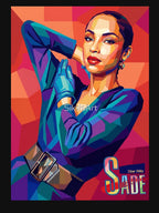Sade Adu Wpap Pop Art Shirt