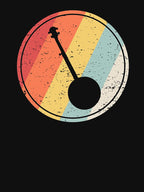 Vintage Retro Banjo Player Shirt
