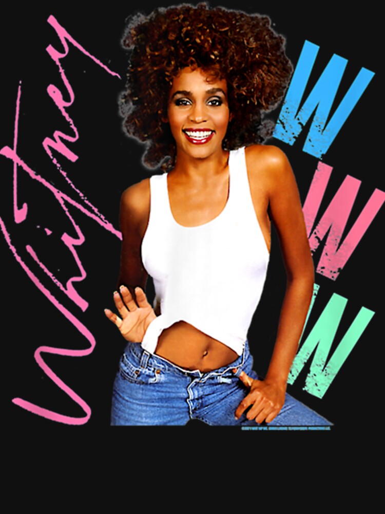 Vintage Whitney Houston Inspired Shirt