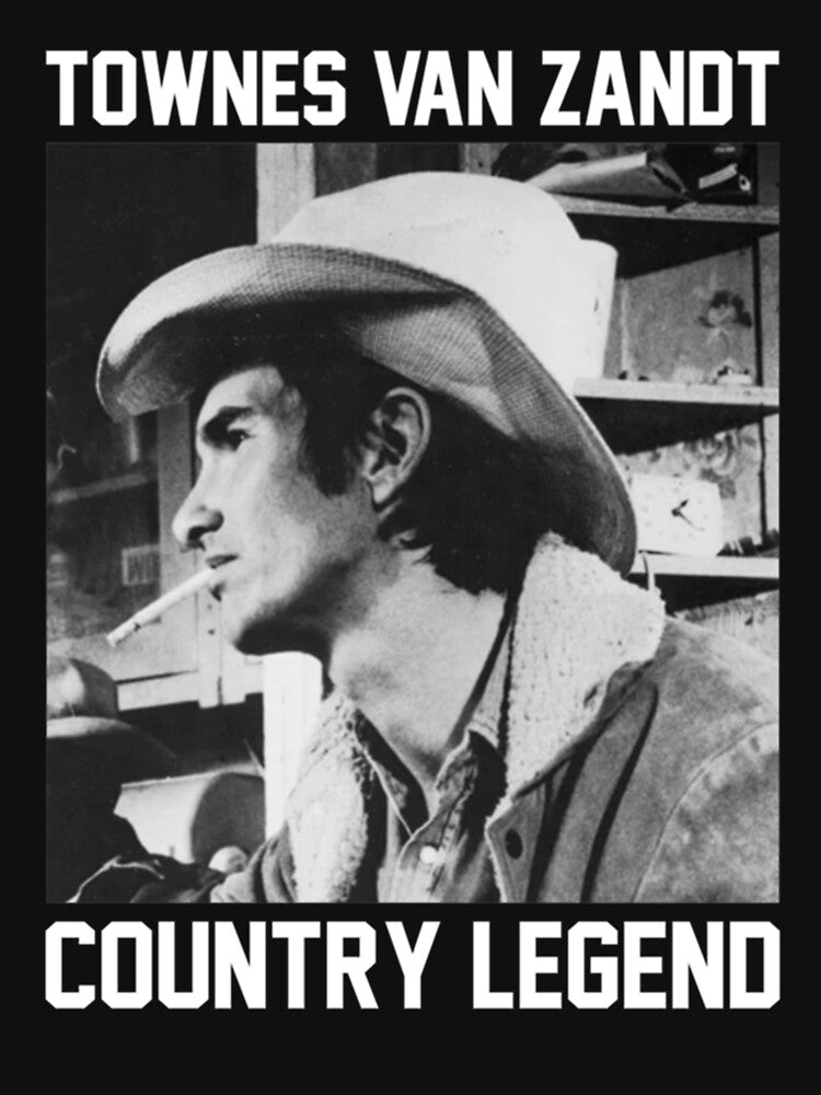 Country Legend Townes Van Zandt For Mens And Womens Shirt
