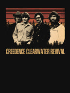 Creedence Clearwater Revival Sunset Portrait Design Shirt