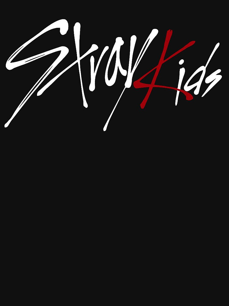 Stray Kids Dark Red For Dark Shirt