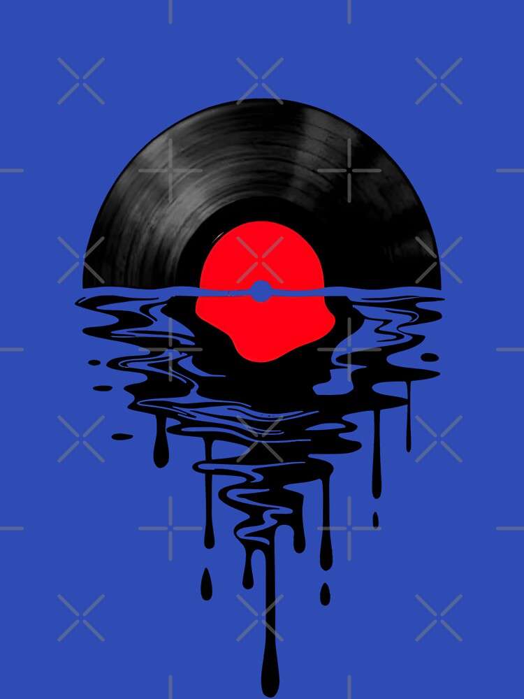 Vinyl Record Sunset Shirt