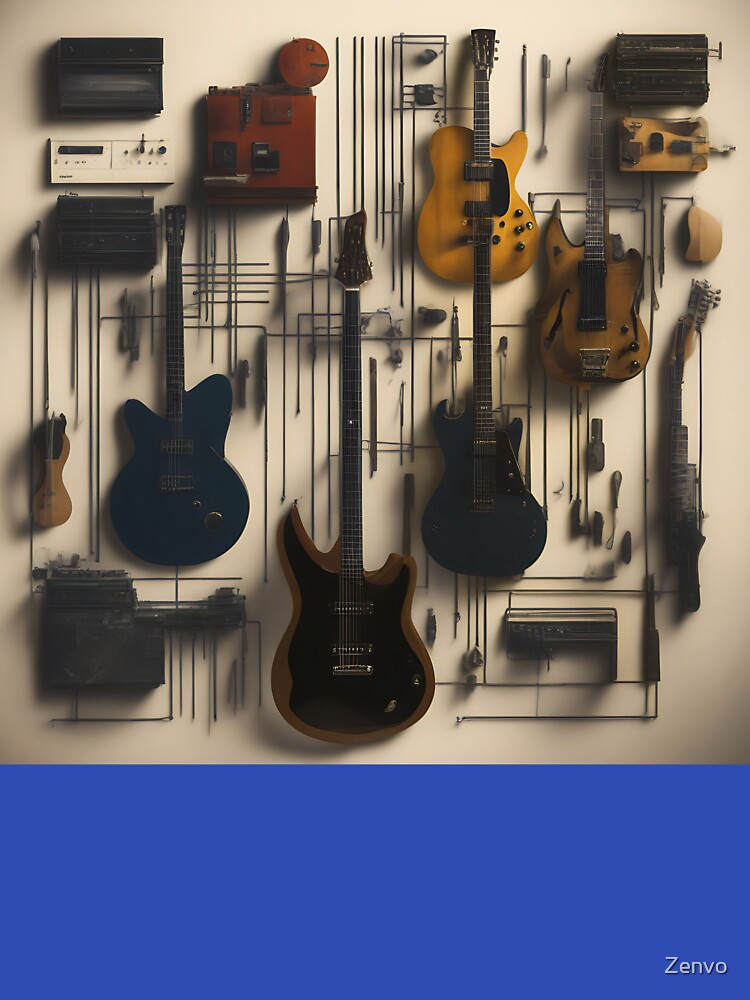 Guitar Wallpaper Shirt