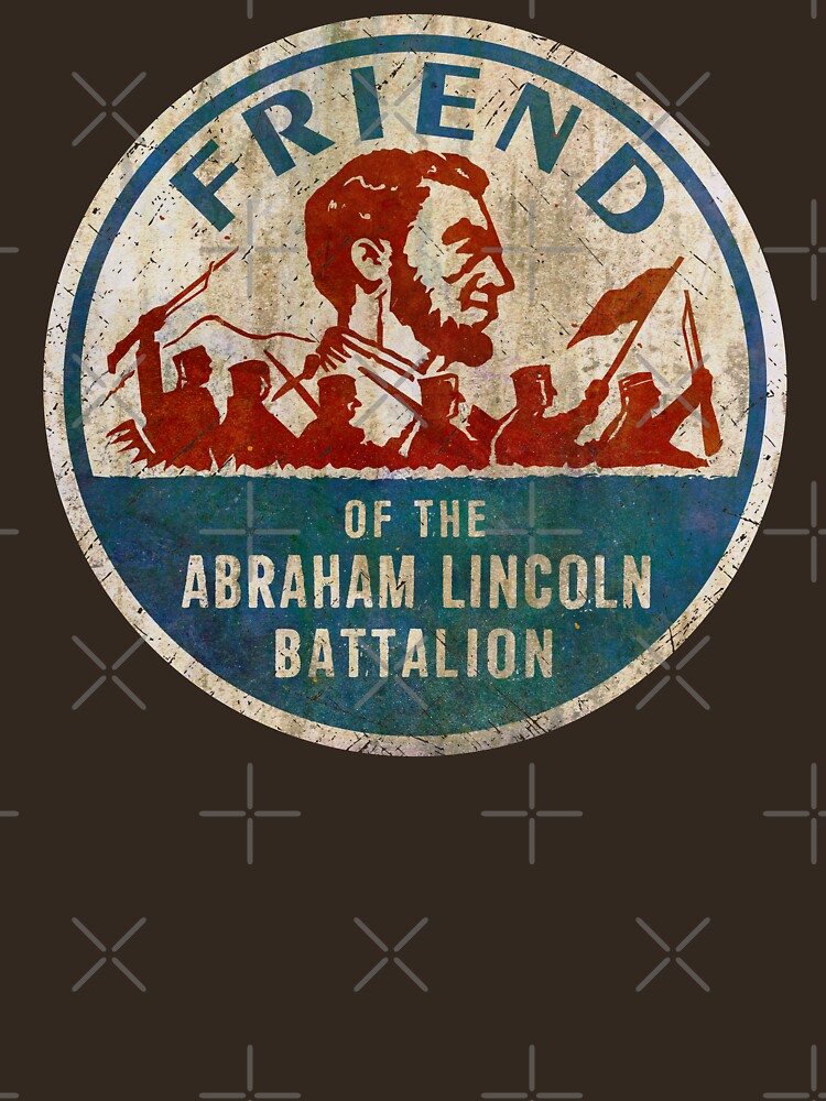 Abraham Lincoln Battalion Vintage Emblem Shirt