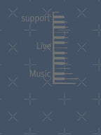 Support Live Music Musician Shirt