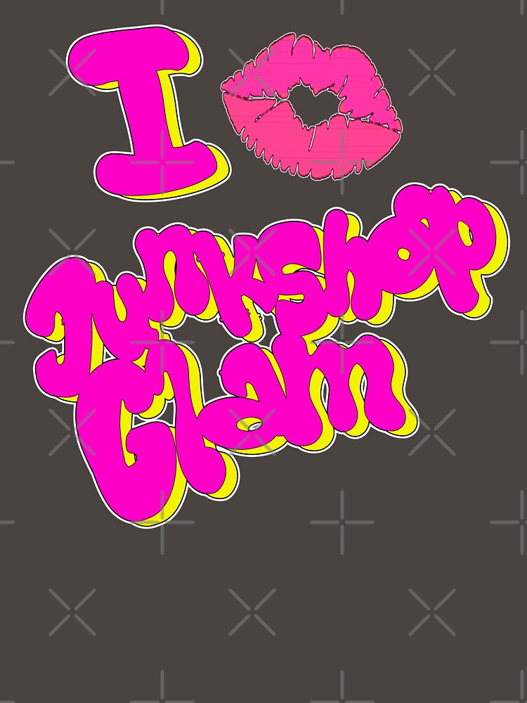 I LOVE JUNKSHOP GLAM Kiss Shirt