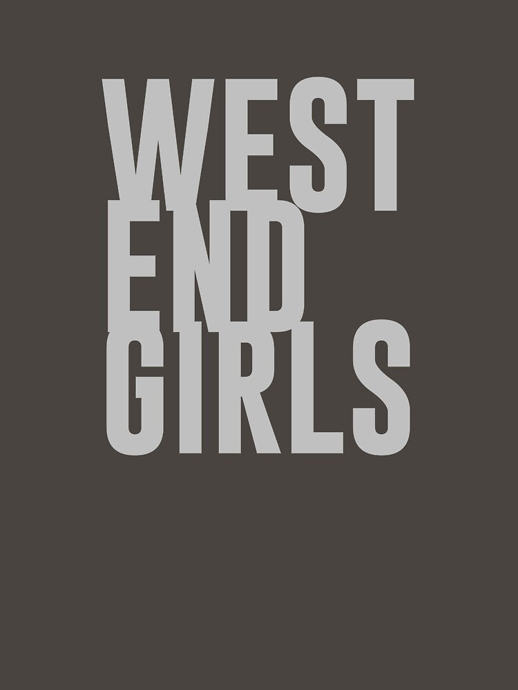 West End Girls Silver Shirt