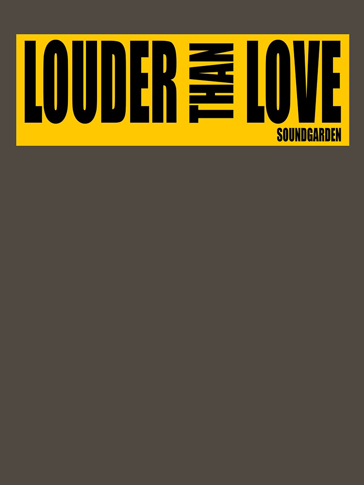 Soundgarden Louder Than Love Shirt