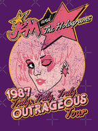 Jem And The Holograms Tour- Distressed Shirt