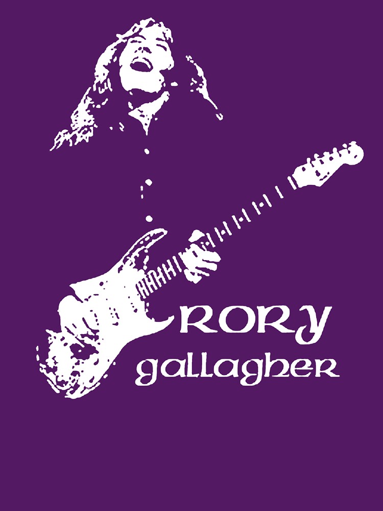 Rock Blues Guitar Player Gallagher - Rock Art Shirt