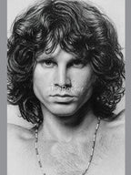 Jim Morrison Charcoal Portrait 1 Shirt