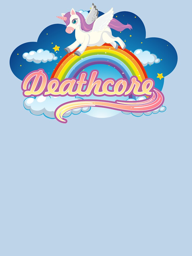 Deathcore Rainbow Unicorn Shirt