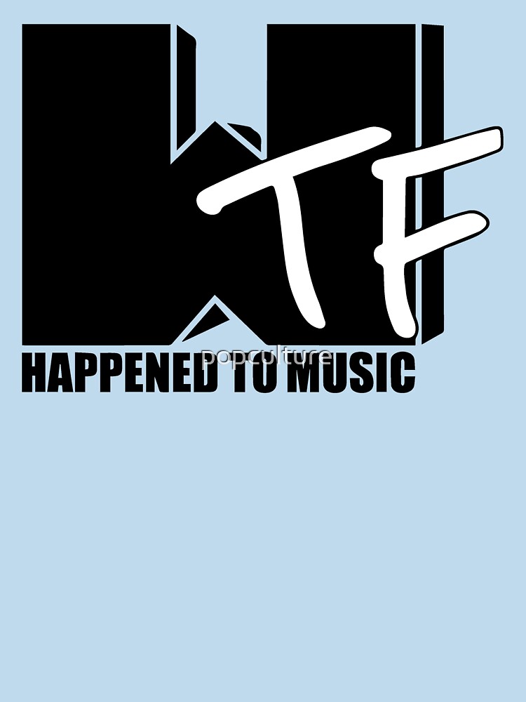 WTF Happened To Music Solid Shirt