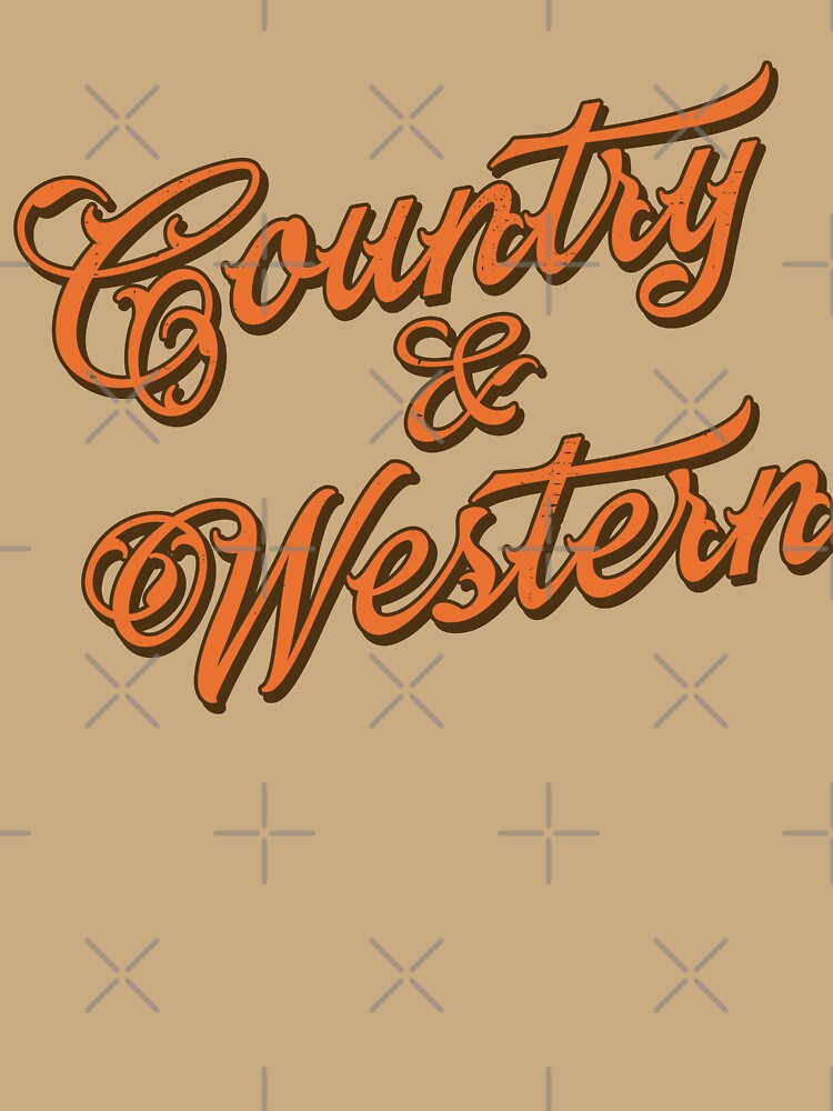 Country And Western Desert Shirt