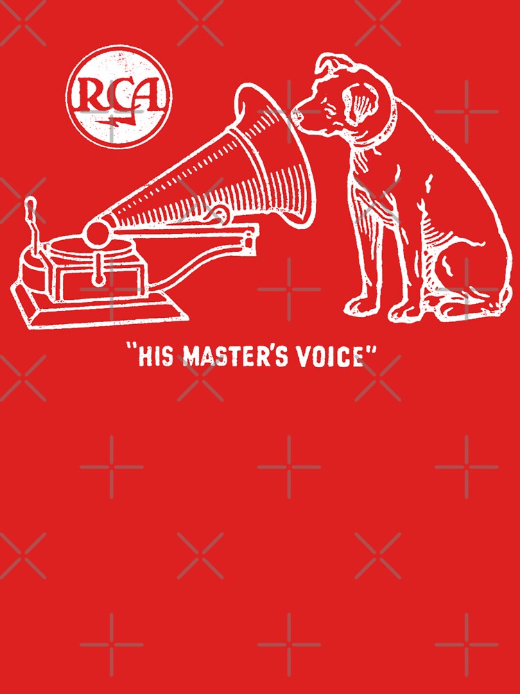 RCA - 1950's His Masters Voice Logo Featuring Nipper Shirt