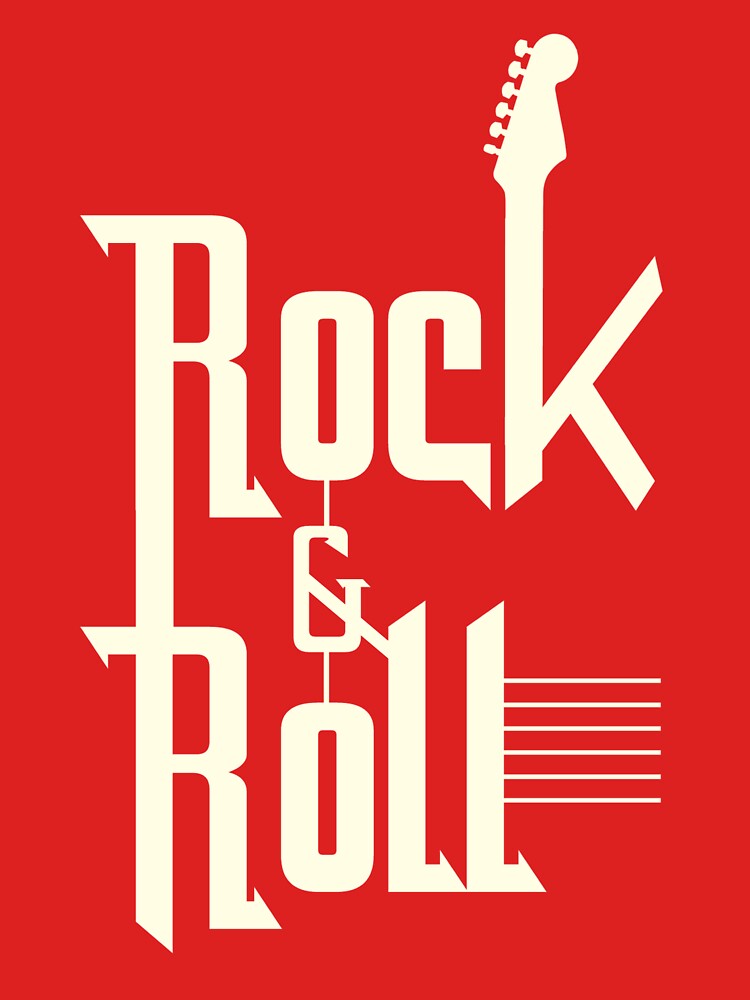 Old Rock & Roll White Color Shirt