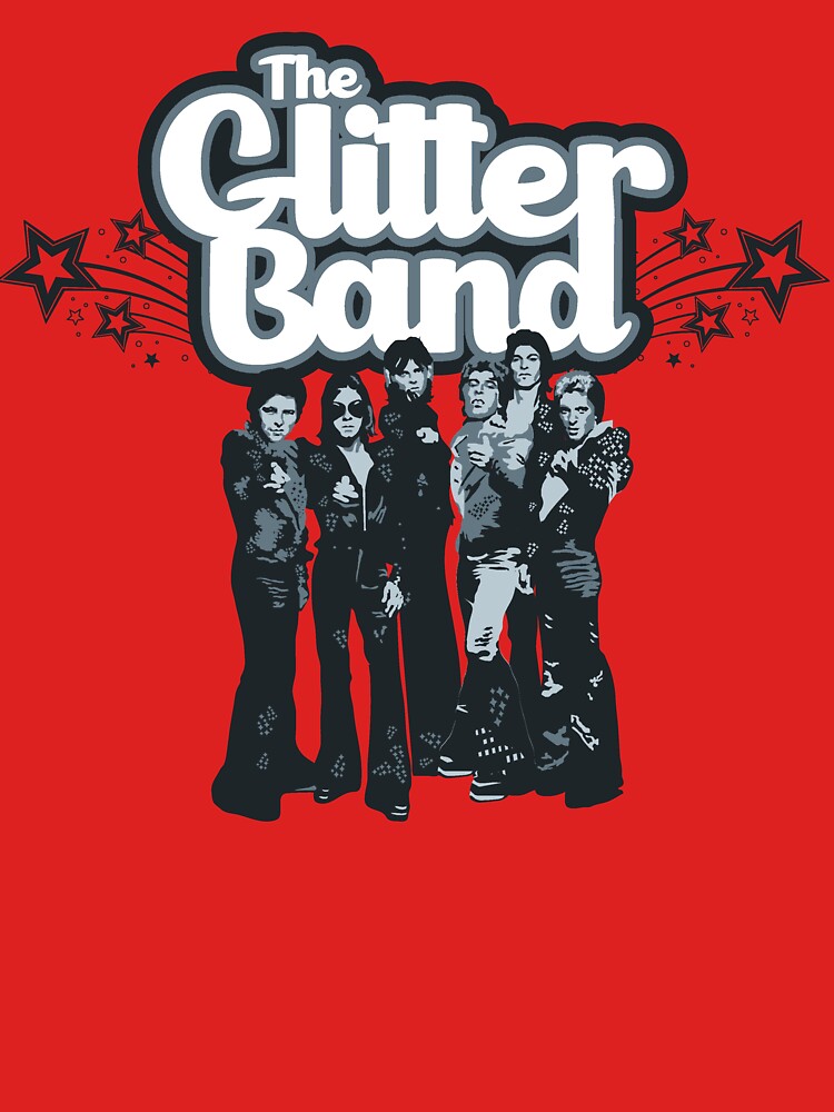 The Glitter Band Greyscale Shirt