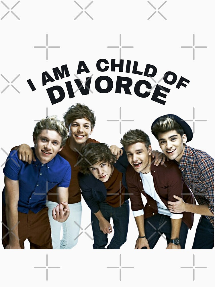 One Direction I Am A Child Of Divorce Shirt