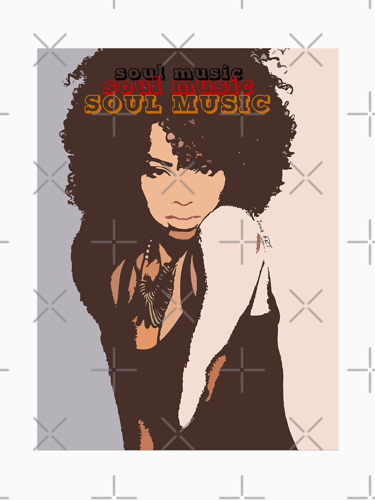 SOUL MUSIC Popart Colors Digital Handmade By Iona Art Digital Shirt