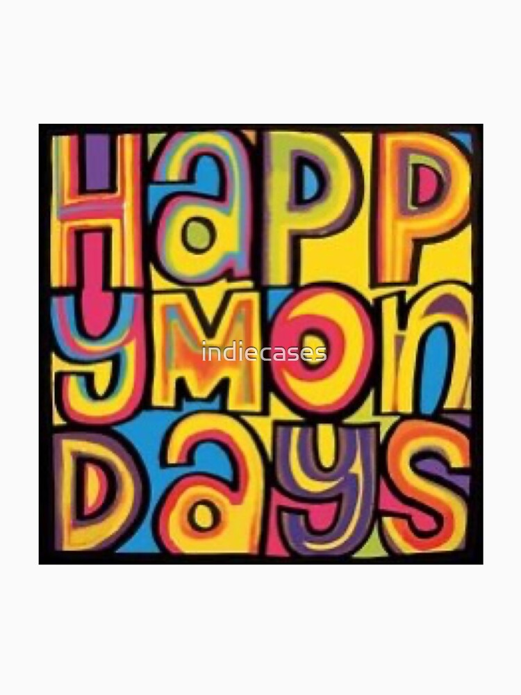 Happy Monday S 90s Britpop Manchester Band Shirt