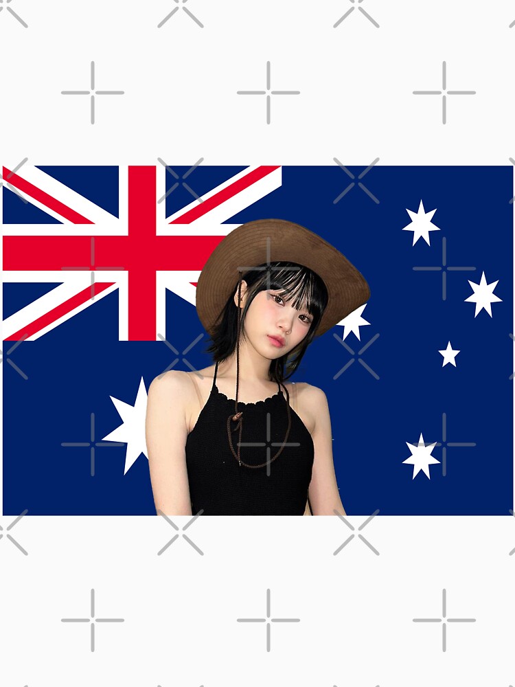 Chaewon Australian Flag - Chae-won LE SSERAFIM Shirt