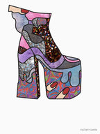 70s Glam Rock Platform Shirt