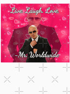 Mr Worldwide Pitbull Valentine Shirt