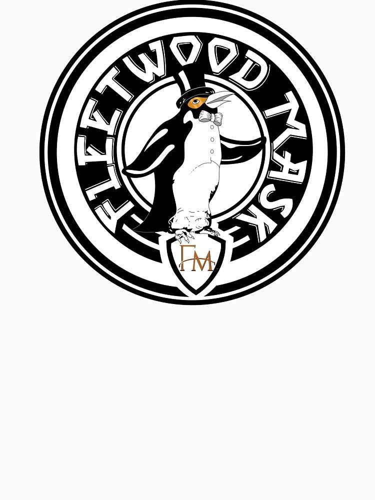 Fleetwood Mask Round Penguin Logo Shirt