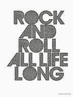 Rock And Roll All Life Long - For Rockers! Shirt