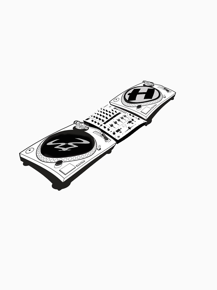 Ram X Hospital Records DJ Decks Shirt
