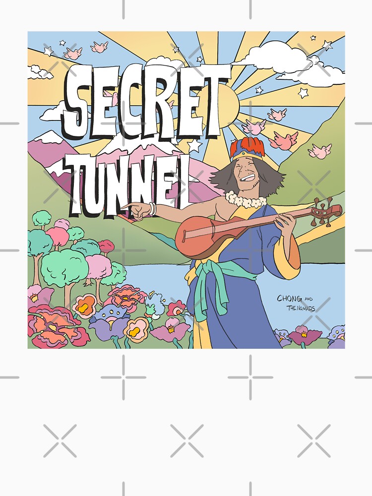 Secret Tunnel By Chong And The Nomads Album Cover Shirt