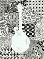 Mandolin Zentangle Shirt