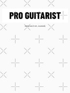 Pro Guitarist Making Music And Rent Occasionally Shirt