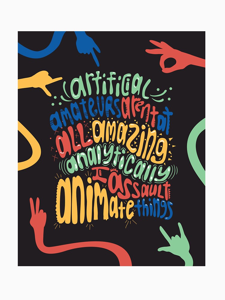 Alphabet Aerobics Letter A Shirt