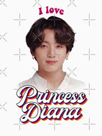 Princess Diana Jungkook Kpop Retro Meme Shirt