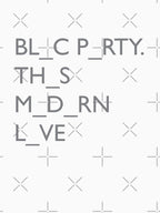 Bloc Party - This Modern Love Shirt