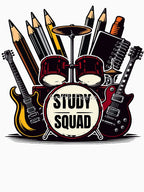 Study Squad Drum Kit Shirt