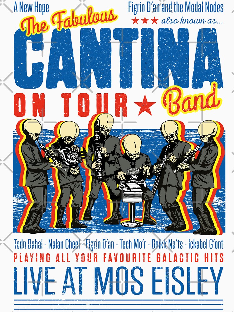 Cantina Band Live At Mos Eisley Shirt