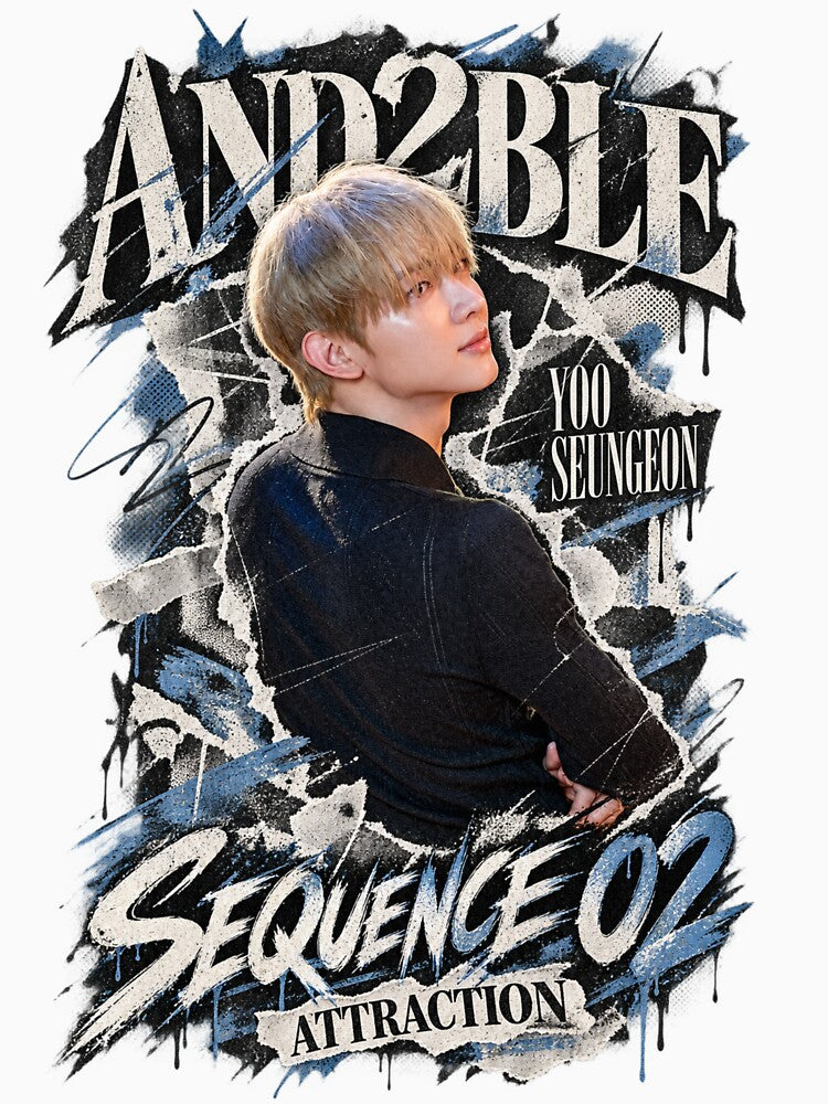 Yoo Seungeon Vintage Editorial Kpop Art AND2BLE Shirt