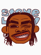 Steve Lacy Cartoon Icon Portrait Graphic Shirt