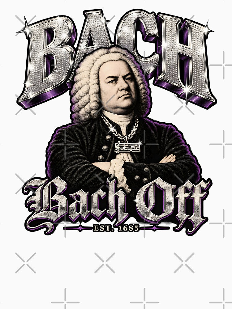 Bach Off 90s Rap Bootleg Music Teacher Shirt